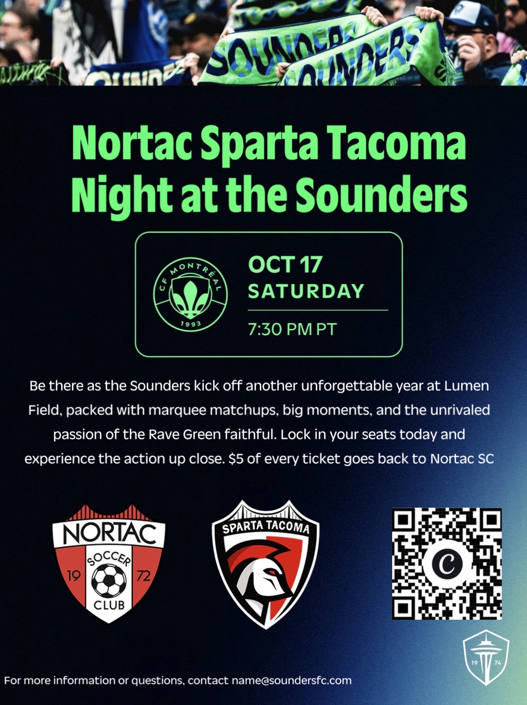 Night Out at the Sounders